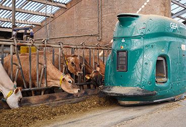 Voerrobot brengt rust en vrijheid